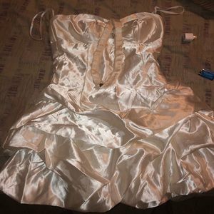 White wedding dress